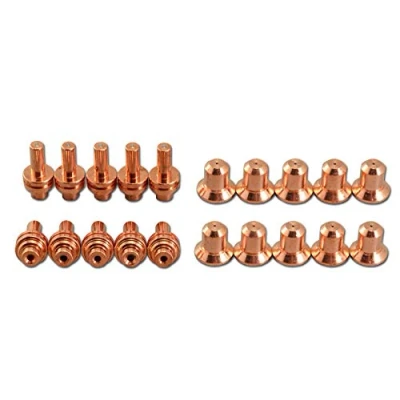 Image of RIVERWELD Plasma Electrode Extended 020382 Nozzle 120504 25Amp Fit PMax 350/380 PAC110 20pcs