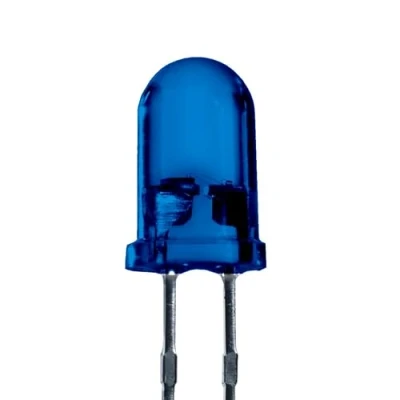 Image of Lumetheus LEDs 5 mm Colour blue Extra Super Bright 5000 mcd 100 pieces 2 3 Volts Pin Light Emitting LED Diode Diffused Lens