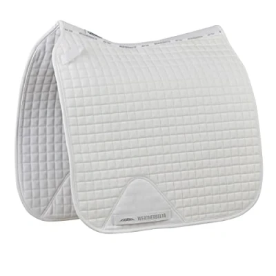 Image of WeatherBeeta Prime Dressage Saddle Pad, White, Full