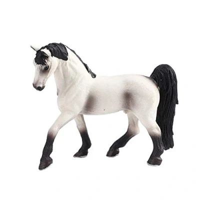 Image of Solid White Horse Model, Plastic Model Toy Simulation Animal Toys Gift for Kids