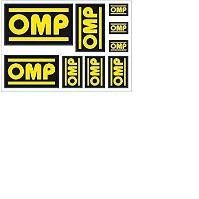 Image of OMP 9 ADHESIVES SET Deviating, Black/Red/White