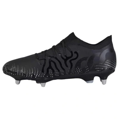 Image of Canterbury Mens Speed Infinite Pro Soft Ground Rugby Boots Black/Silver 9 (44)