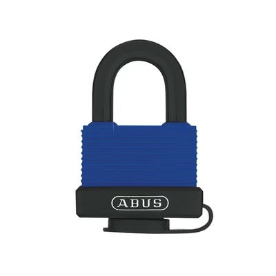 Image of ABUS 4773 70IB/35 Brass Padlock, Blue, Set of 12 Piece