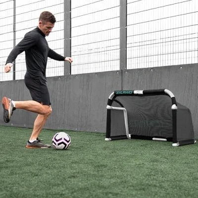 Image of Ziland Aluminium Folding Football Goal 5ft x 3ft
