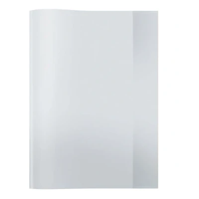 Image of HERMA 7490 Notebook Covers DIN A4 Transparent Book Made of Durable and Wipe Clean Polypropylene Film Set 25 Exercise for School Books Clear