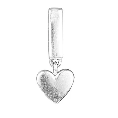 Image of PANDOCCI 2018 Autumn Reflexions Floating Heart Clip Bead 925 Silver DIY Fits for Original Pandora Bracelets Charm Fashion Jewelry