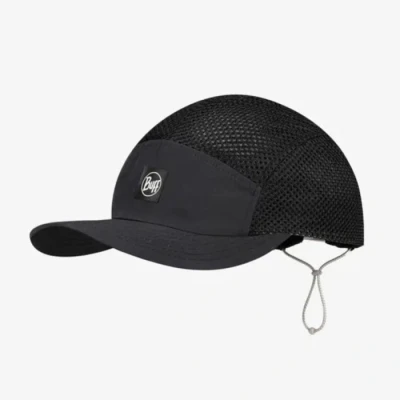 Image of Buff 5 Panel Air Cap One Size Black