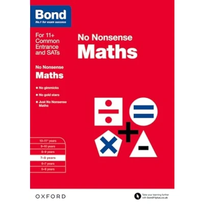 Image of Bond: Maths No Nonsense: 7 8 years