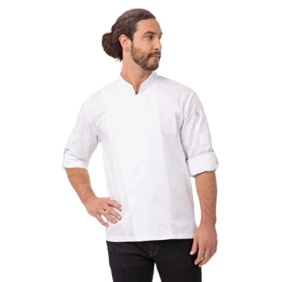 Image of Chef Works Men&#039;s Lansing Coat Jackets, White, L