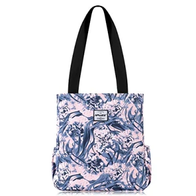 Image of HAWEE Women Tote Bag with Zip Lightweight Ladies Shoulder Large Capacity Casual Shopping Waterproof Top Handle Handbag for Girls Travel Work School Daily Life Gym Camping Beach