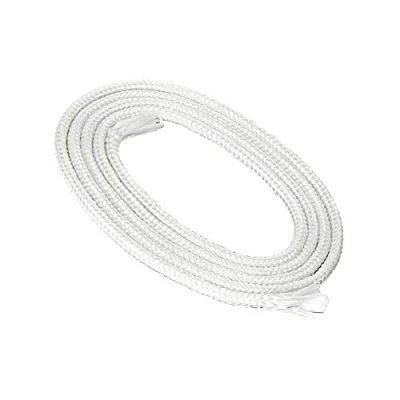 Image of NKlaus 1m glass fibre wick round Ø 4mm for melting light spirit lamp oil purified paraffin permanent garden torch 1251
