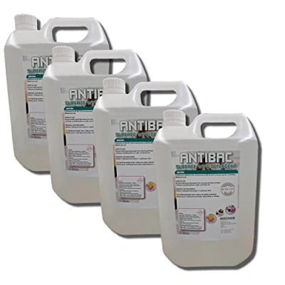 Image of Antibac General Purpose Cleaner BS EN 1276 Approved 4 x 5 litres