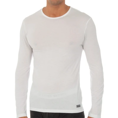 Image of Abanderado Thermal Tech 041Z Mens long sleeve t shirt White Size X Large