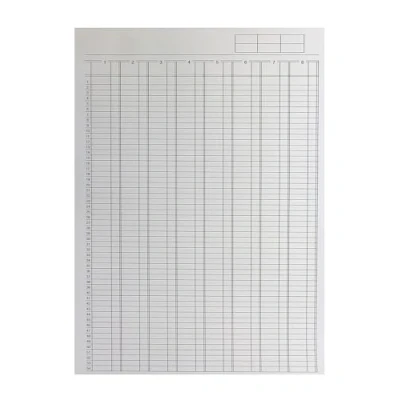 Image of Q Connect A4 8 Column Analysis Pad