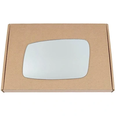 Image of Less4spares Wing Mirror Glass Left Compatible with Volvo s40 v40 1995 2004 STICK ON Passenger Near Side Convex