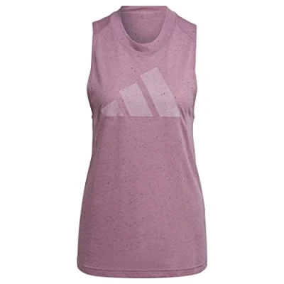 Image of adidas Sportswear Womens Future Icons Winners 3.0 Tank Top Purple Recycled Material Size X Small