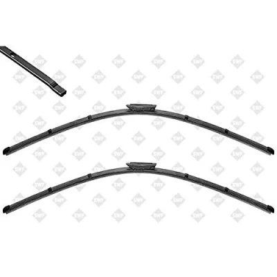 Image of 155253682, 155253683, 155253684, 155253685 Wiper blade SWF VisioFlex 119466 650, 500mm Front Beam for left hand drive vehicles