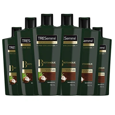 Image of Tresemme Botanique Nourish and Replenish Shampoo, 6 x 700 ml