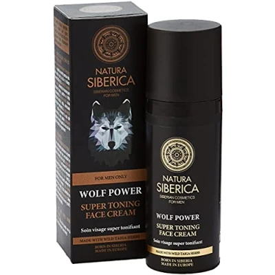 Image of Natura Siberica Wolf Power Super Toning Face Cream for Men, 50 ml