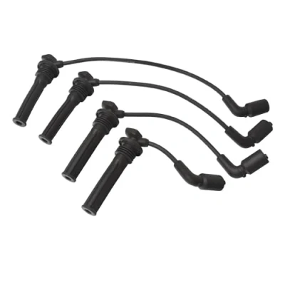 Image of 25183557, 96651945, 96984145 Ignition Lead Set BLUE PRINT ADG01656 CHEVROLET: Aveo / Kalos Hatchback, Spark