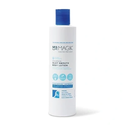 Image of Sea Magik Vegan Body Lotion for Women, Hydrating Moisturiser with Dead Salt, All Skin Types and Soothes Psoriasis Eczema, Lightweight, Allergen Free Fragrance, Cruelty (300ml)