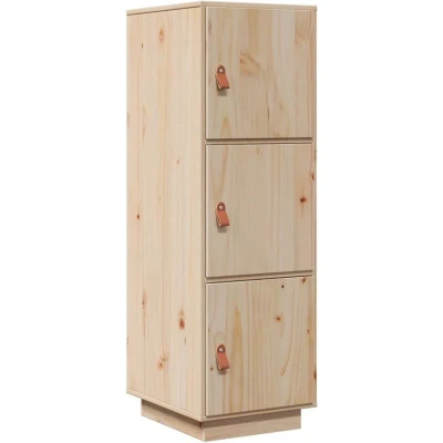 Image of vidaXL Highboard 34x40x108,5 cm Solid Wood Pine