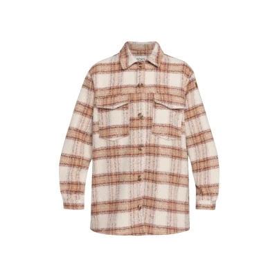 Image of Roxy Check Classic coat, Women&#039;s, Size: XL, Tec
