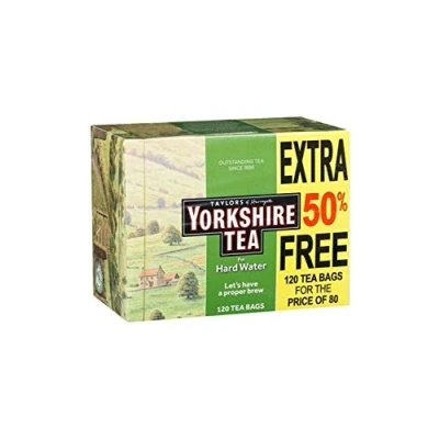 Image of Yorkshire Tea for Hard Water 120 Bags