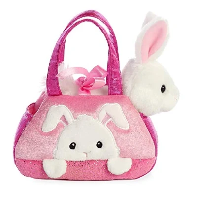Image of AURORA Fancy Pal Rabbit Peek a Boo 8In 61015 White