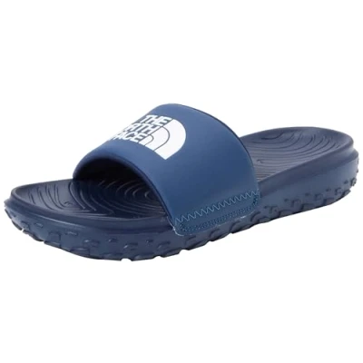 Image of The North Face Men&#039;s Size 6 Never Stop Cush Slide Blue Recovery Shoe for Comfort &amp; Support