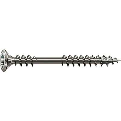 Image of SPAX Fassadenbau Linsensenk Multi Head FG, A2 II Skint, T STAR T20, 4.5 mm X 50 mm, QTY 100/Pak