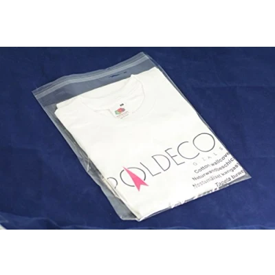 Image of (50x) 12&quot; x 15&quot; Clothing Garment T Shirt Bags Clear Protection Display