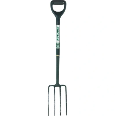 Image of Rutland Digging Fork Carbon Steel, Plastic Shaft