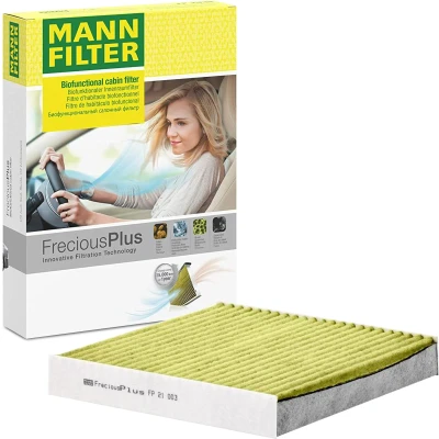 Image of 80291TF0E01, 80291TF0J01, 80291TF3E01, 80292TF0G01, 80292TG0T01 Pollen FILTER MANN FP 21 003 HONDA: Insight II Hatchback, Jazz 3, CIVIC 10
