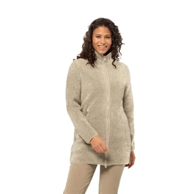 Image of Jack Wolfskin Women&#039;s High Curl Coat W Jacket, Anise, XS