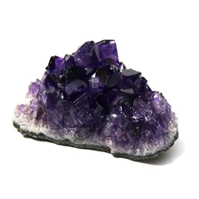 Image of Namzi Amethyst Crystal, Geode Crystals, Cristal Stone, Raw Crystal Cluster, Protection Healing Purple Gifts, Medium