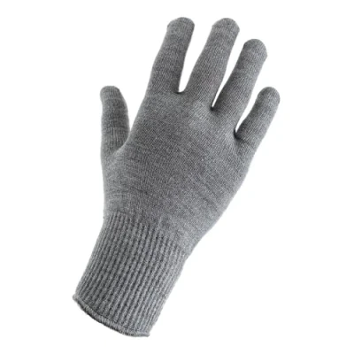 Image of EDZ Merino Wool Thermal Liner Gloves Grey M L