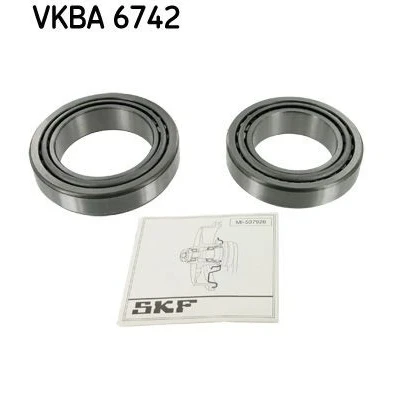 Image of 0009819002, 0029811305, 0029816605, 0069815605, 0079810405 Wheel bearing kit SKF VKBA 6742 100mm RENAULT: MASTER 3 Kasten, VAUXHALL: Movano Mk2