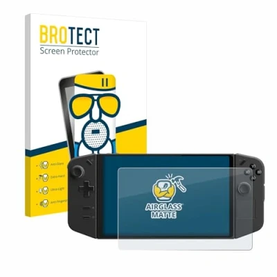 Image of brotect Anti Glare Glass Screen Protector Matte compatible with Lenovo Legion Go Scratch 9H Protection Film
