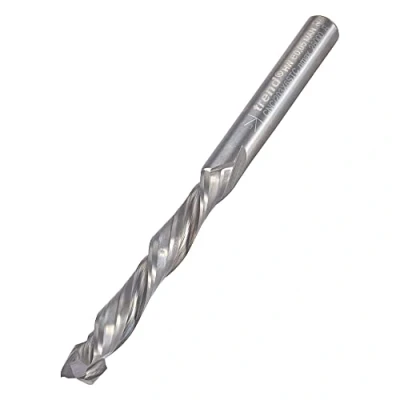 Image of Trend CNC Compression Spiral Router Cutter, 6mm Shank, Cut Diameter &amp; 42mm Length, Solid Tungsten Carbide, CNC/203X6STC