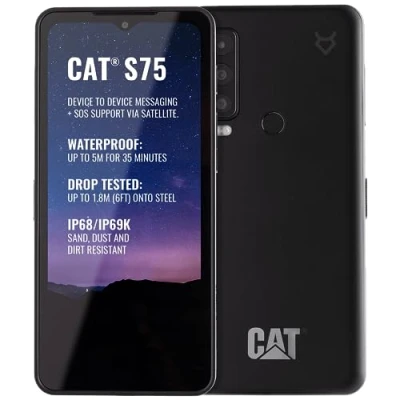Image of CAT S75 128GB 5G SIM Free Smartphone Black