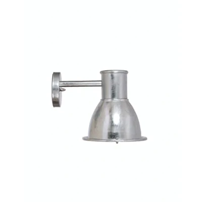 Image of Garden Trading St Ives Mini Bay Mains Wall Light Galvanised Steel