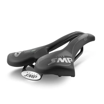 Image of SMP 4BIKE VT30 GEL SADDLE BLACK