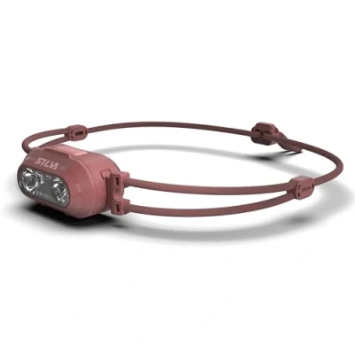 Image of Silva Head Torch Battery Powered Rechargeable USB C Smini Fly 38 Grams 250 Lumen Lamp 3 Brightness Levels White and Red LEDs Indicator For Running in Urban Areas &amp; Outdoor