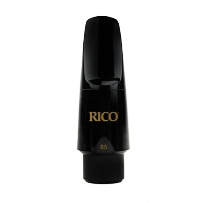 Image of Rico RRGMPCASXB5 B5 Graftonite Mouthpiece for Alto Sax, 1.43 in*3.94 in*0.93 in