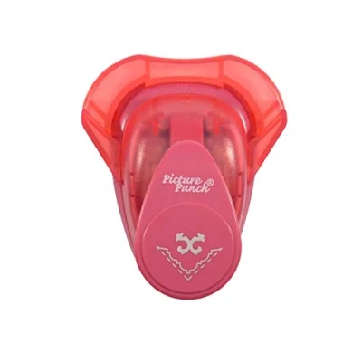 Image of Vaessen Creative Corner Punch Decorative Curl ø2,5cm Card Making Supplies Cutter for Paper, Cards, Invitations and Scrapbook Crafting