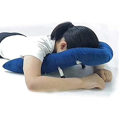 Image of LSWKG Face Down Pillow After Eye Surgery, Portable Prone Sleep Vitrectomy Macular Hole Recovery Equipment for Post Surgery