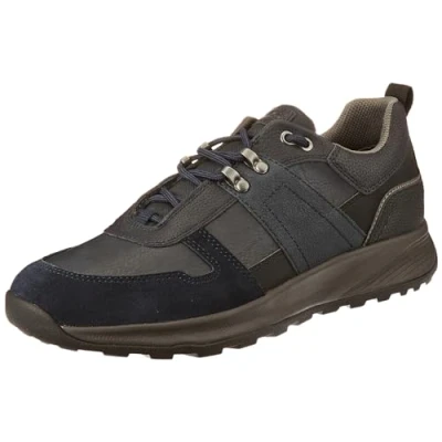 Image of Geox Men&#039;s U Terrestre B Sneaker, Navy, 9 UK