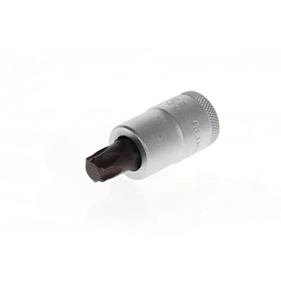Image of GEDORE Screwdriver bit socket Torx, Short, T55, AF 11.22 mm, 1/2&quot; 12.5 socket, Tool, ITX 19 T55