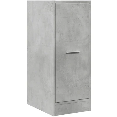Image of vidaXL Apothecary Cabinet Engineered Wood, Concrete Grey, 2 Drawers 30x41x77.5 cm Home/Office Furniture